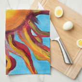 Wild Sun Küchentuch (Viertel Falte)