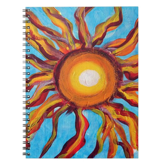 Wild Sun Notizblock (Vorderseite)