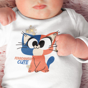 Wild süßes Kätzchen Baby Strampler