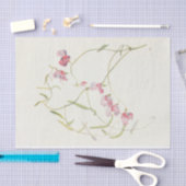 Wild Sweet Pea von Margaret Armstrong Seidenpapier (Handwerk)