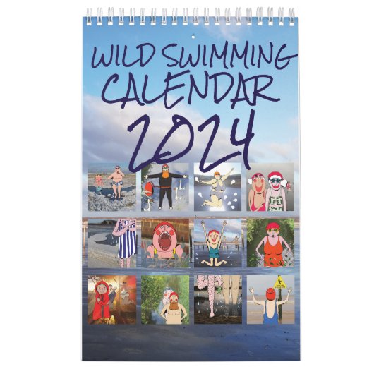 WILD SWIMMING CALENDAR 2024 KALENDER (Titelbild)