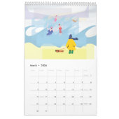 WILD SWIMMING CALENDAR 2024 KALENDER (Mär 2026)