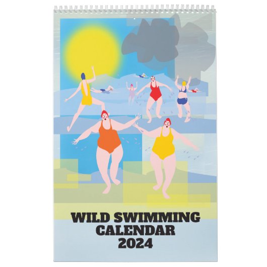 WILD SWIMMING CALENDAR 2024 KALENDER (Titelbild)