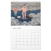 WILD SWIMMING CALENDAR 2025 KALENDER (Jan 2027)