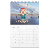 WILD SWIMMING CALENDAR 2025 KALENDER (Mär 2027)