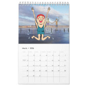 WILD SWIMMING CALENDAR 2025 KALENDER (Mär 2026)