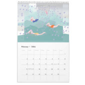 WILD SWIMMING CALENDAR 2025 KALENDER (Feb 2026)