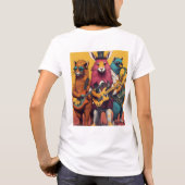 Wild Talent: Funny Animal Talent Show T-Shirt (Rückseite)