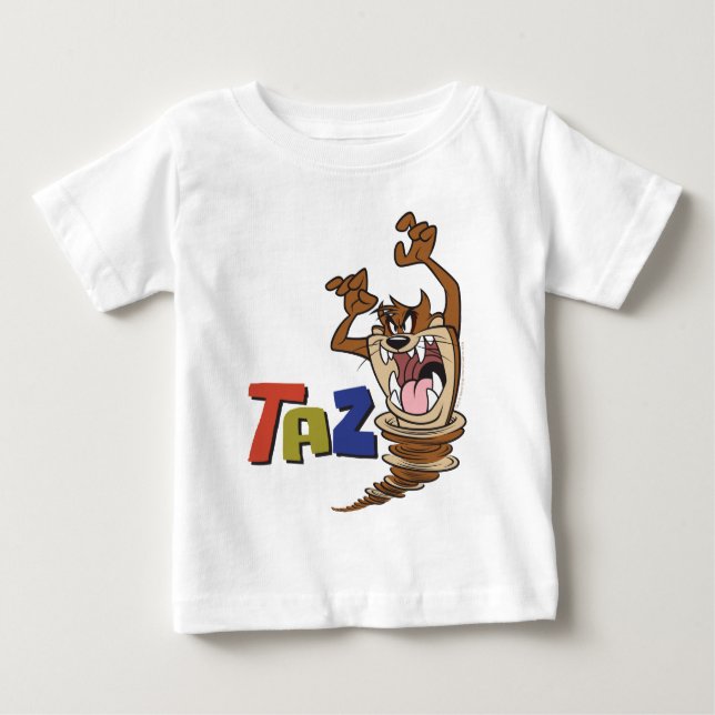 Wild TAZ™ Baby T-shirt (Vorderseite)
