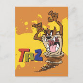 Wild TAZ™ Postkarte (Vorderseite)