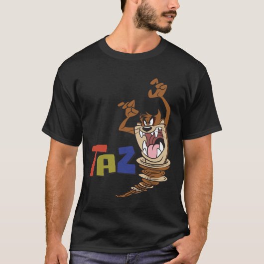 Wild TAZ™ Tri-Blend Shirt (Vorderseite)