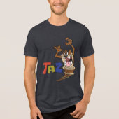 Wild TAZ™ Tri-Blend Shirt (Vorderseite)