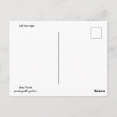 Wild Texas Trauben Postcard Postkarte (Rückseite)