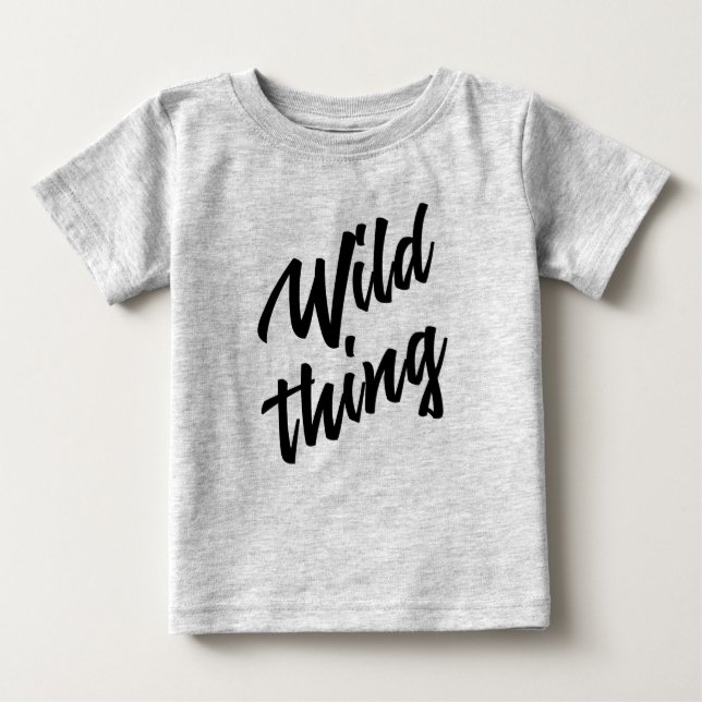 WILD THEMA für Kinder Baby T-shirt (Vorderseite)