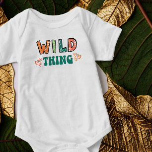 Wild Thing Du bringst mein Herz zum Singen Groovy  Baby Strampler