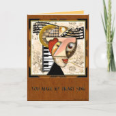 Wild Thing Feiertagskarte (Vorderseite)