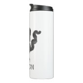 Wild Thing | Ich werde dich aufessen | Name hinzuf Thermosbecher (Nach rechts gedreht)