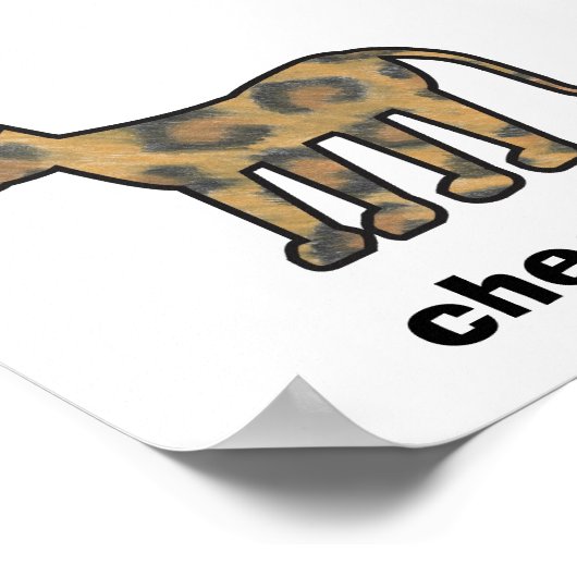 Wild Thing Poster (Ecke)