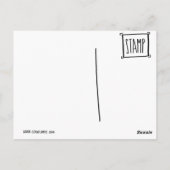 Wild Thing Postkarte (Rückseite)