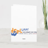 Wild Thing - Safari Birthday Card Karte (Rückseite)