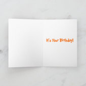 Wild Thing - Safari Birthday Card Karte (Innenseite)