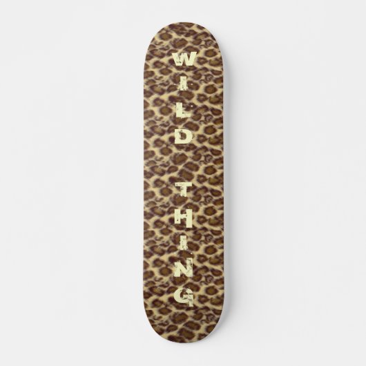 Wild Thing Skateboard (Vorne)