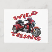 Wild Thing Trike Postkarte (Vorderseite)