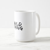Wild Thing Vibes Kaffeetasse (VorderseiteRechts)