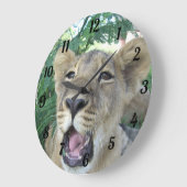 Wild-Thing-Wanduhr Große Wanduhr (Winkel)