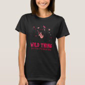 Wild Thing You Make My Heart Sing Skeleton Valenti T-Shirt (Vorderseite)