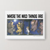 Wild Things and Max Dancing in Moonlight Button (Vorderseite)