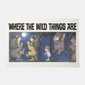 Wild Things and Max Dancing in Moonlight Fußmatte (Vorderseite)