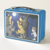 Wild Things and Max Dancing in Moonlight Metall Brotdose (Rückseite)