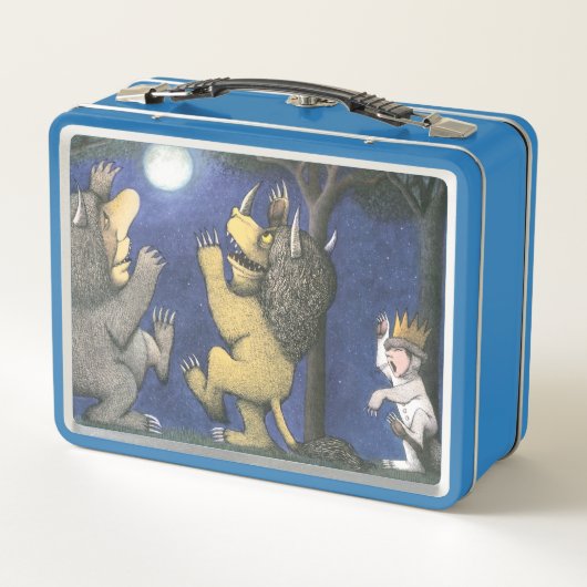 Wild Things and Max Dancing in Moonlight Metall Brotdose (Rückseite)