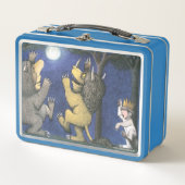 Wild Things and Max Dancing in Moonlight Metall Brotdose (Vorderseite)