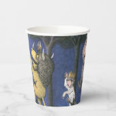 Wild Things and Max Dancing in Moonlight Pappbecher (Links)