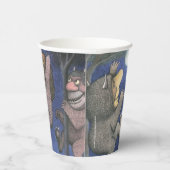 Wild Things and Max Dancing in Moonlight Pappbecher (Rechts)