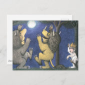 Wild Things and Max Dancing in Moonlight Postkarte (Vorne/Hinten)
