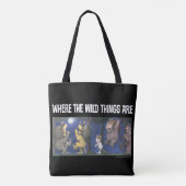Wild Things and Max Dancing in Moonlight Tasche (Rückseite)