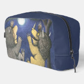 Wild Things and Max Dancing in Moonlight Waschbeutel (Rechte Ecke)