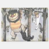 Wild Things and Max Swinging From Trees Magnet (Vorderseite)