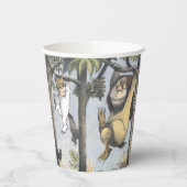 Wild Things and Max Swinging From Trees Pappbecher (Links)