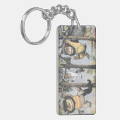 Wild Things and Max Swinging From Trees Schlüsselanhänger (Vorderseite links)