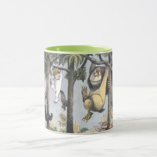 Wild Things and Max Swinging From Trees Tasse (Zentrum)