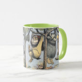 Wild Things and Max Swinging From Trees Tasse (VorderseiteRechts)