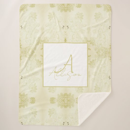 Wild Things Lace-like Sherpa Blanket Sherpadecke (Vorderseite)