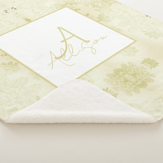 Wild Things Lace-like Sherpa Blanket Sherpadecke (3/4)