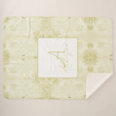 Wild Things Lace-like Sherpa Blanket Sherpadecke (Vorderseite (Horizontal))