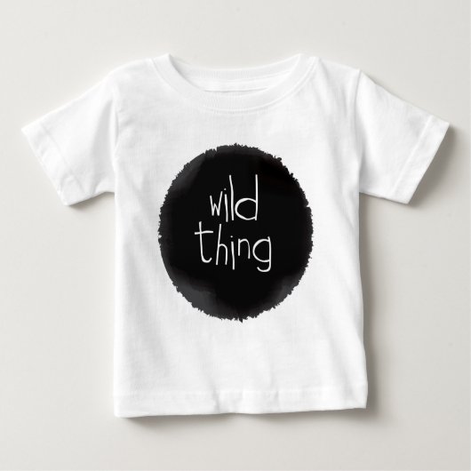 Wild Things Modernes Children Shirt (Vorderseite)
