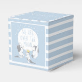 Wild Things | Over the Moon Boy Baby Shower Geschenkschachtel (Vorderseite)